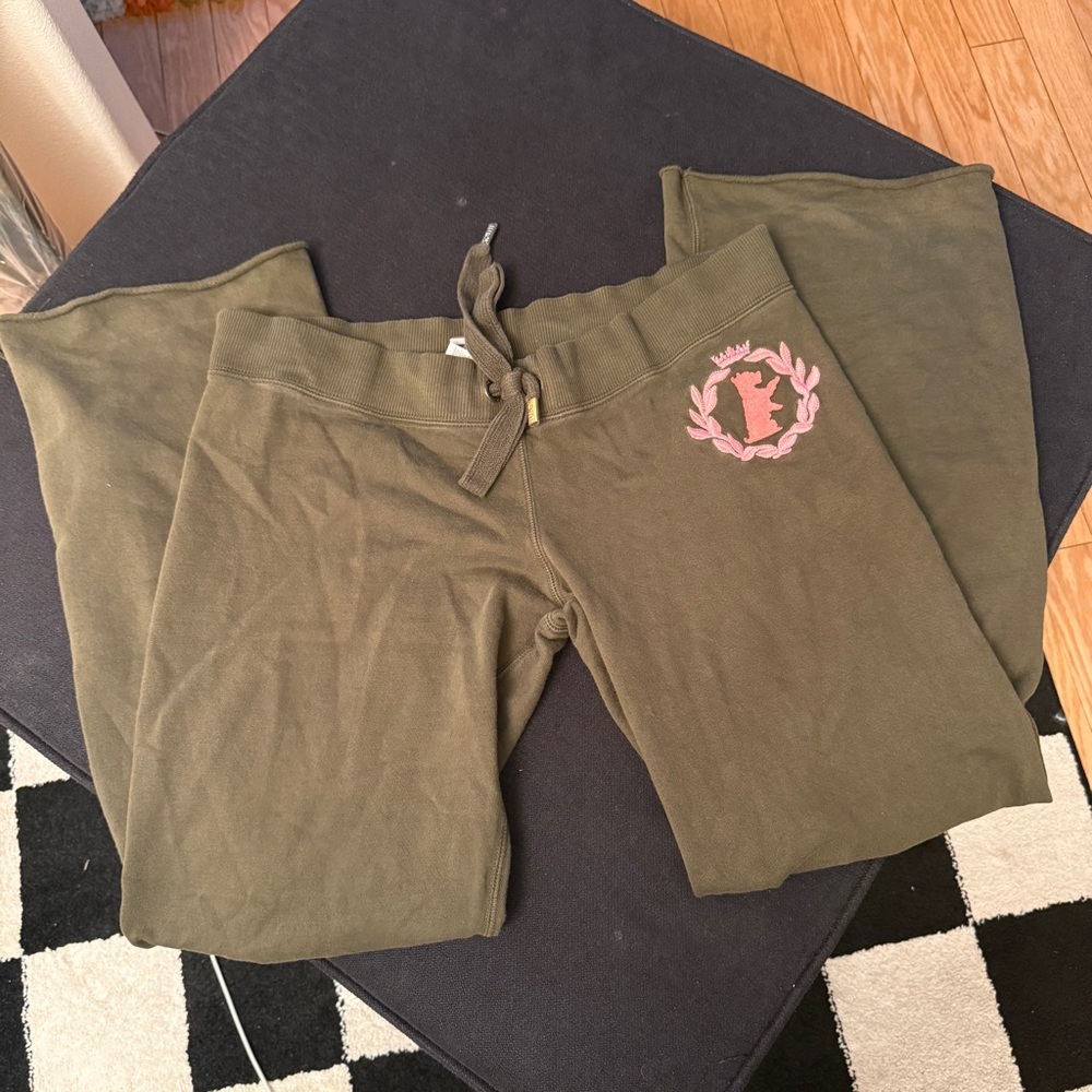Vintage Olive green Juicy sweatpants